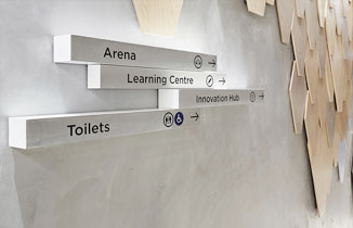 別人家的辦公樓標識牌怎么這么好？